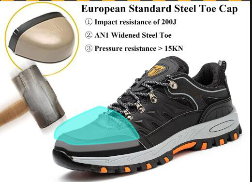 EN22568 Mũ ngón chân kim loại tổng hợp tiêu chuẩn cho giày làm việc